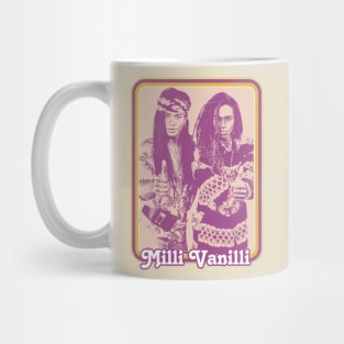 Milli Vanilli \/\ Vintage Style 90s Aesthetic Design Mug